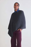 The Ribbed Knit Poncho