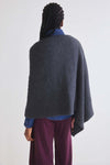 The Ribbed Knit Poncho